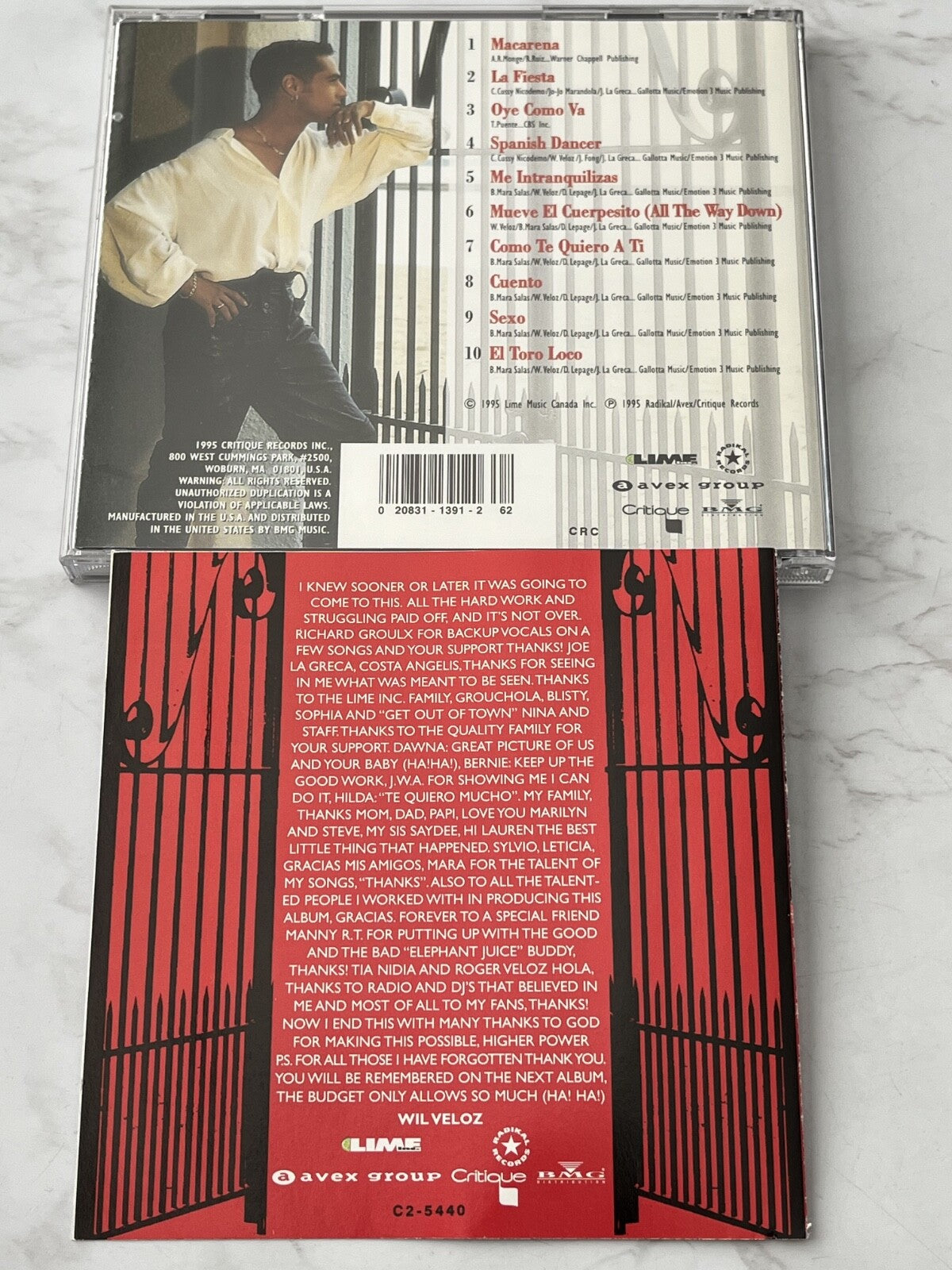 Los Del Mar – Feat. Wil Veloz Macarena (1995) [ORIGINAL USA PRESS]