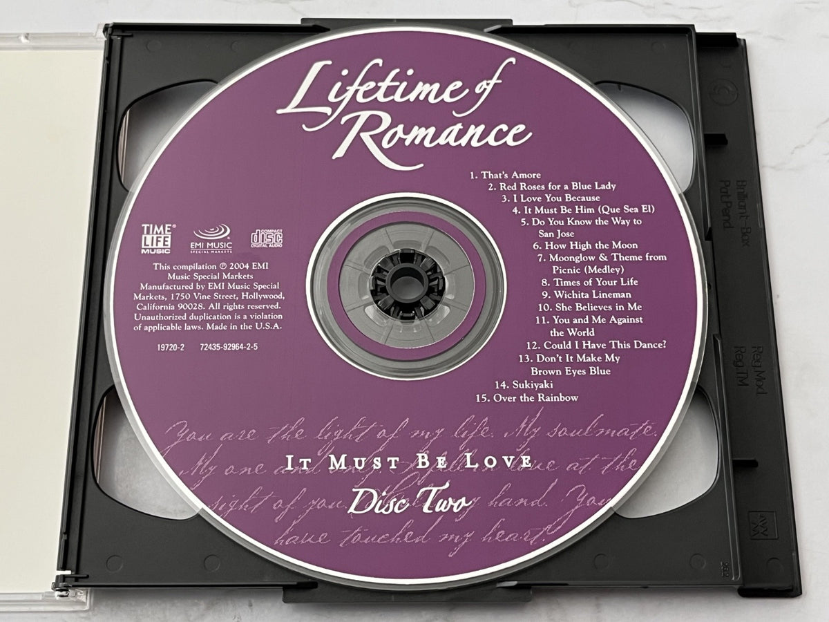 Nat King Cole, Paul Anka, Various – Time Life Lifetime Of Romance It Must Be Love (2004)