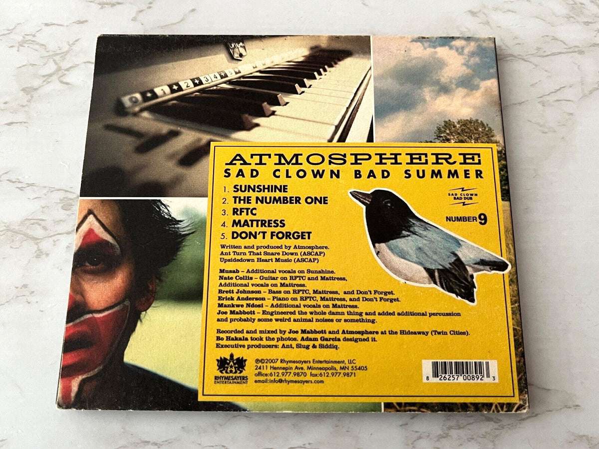 Atmosphere – Sad Clown Bad Summer #9 (EP) (2007) [ORIGINAL USA PRESS]