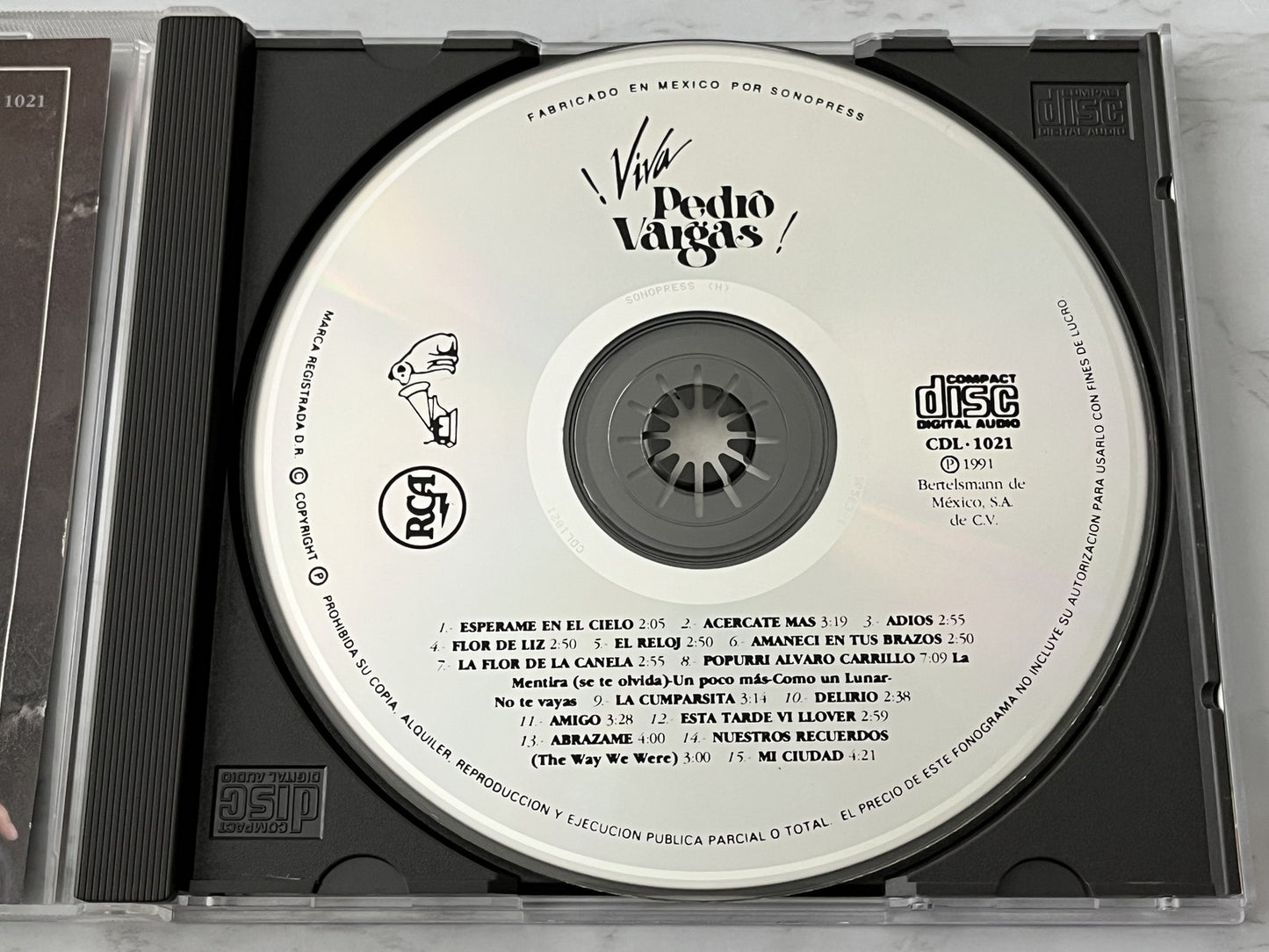 Pedro Vargas – Viva Pedro Vargas (1991)