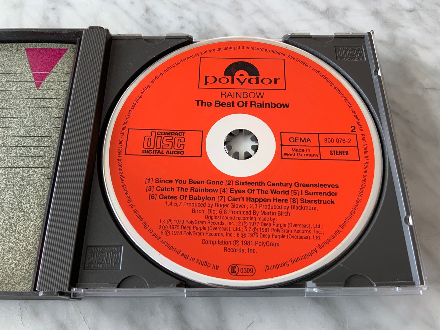 Rainbow – The Best Of (First Pressing) (1983) [W GERMANY TARGET ERA]