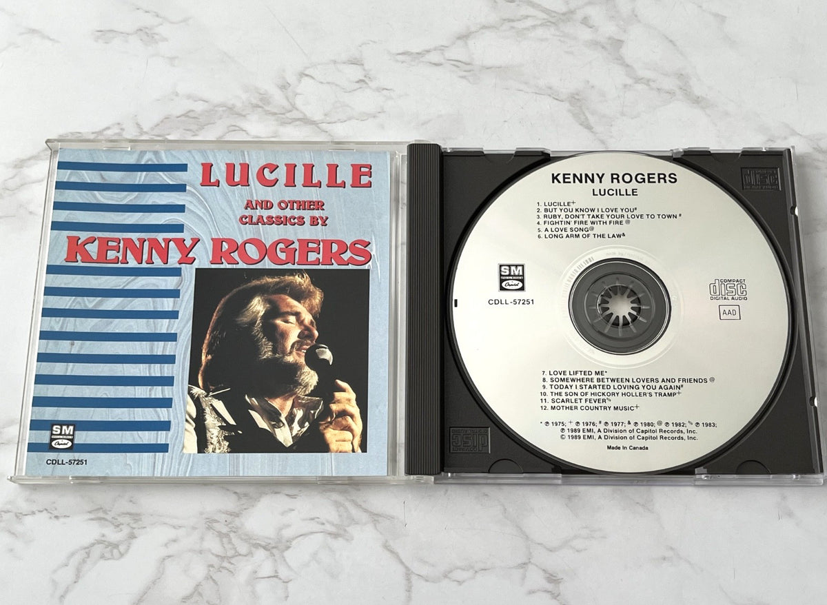 Kenny Rogers – Lucille & Other Classics (1989) [CANADA PRESS]