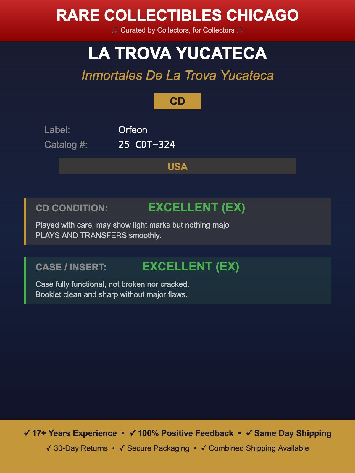 La Trova Yucateca – Inmortales De La Trova Yucateca [ORIGINAL USA PRESS]