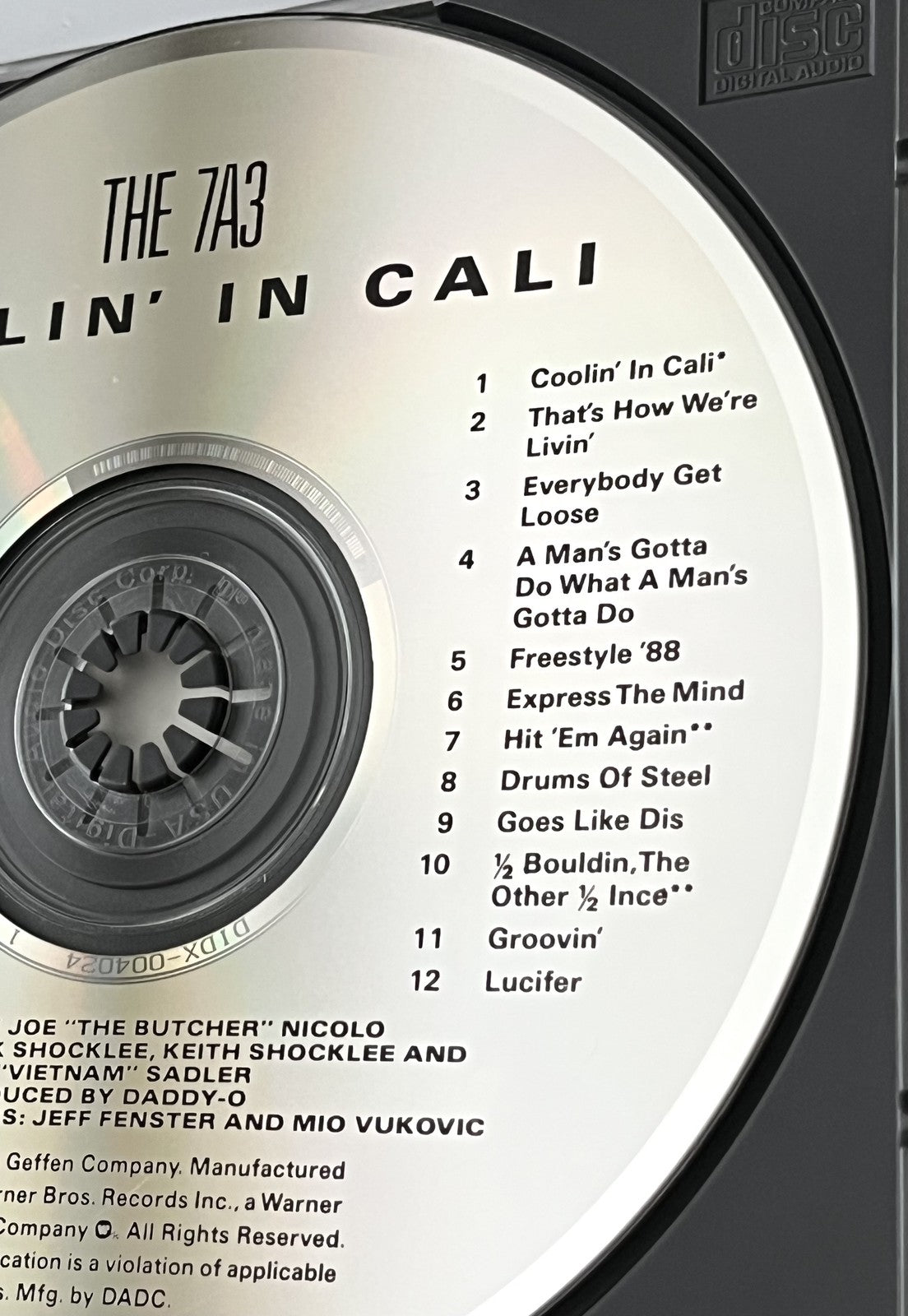 The 7A3 – Coolin in Cali (1988) [DADC PRESS]