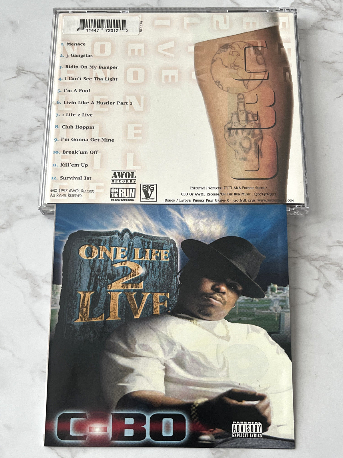 C-Bo – C-Bo One Life 2 Live (1997) [ORIGINAL USA PRESS]