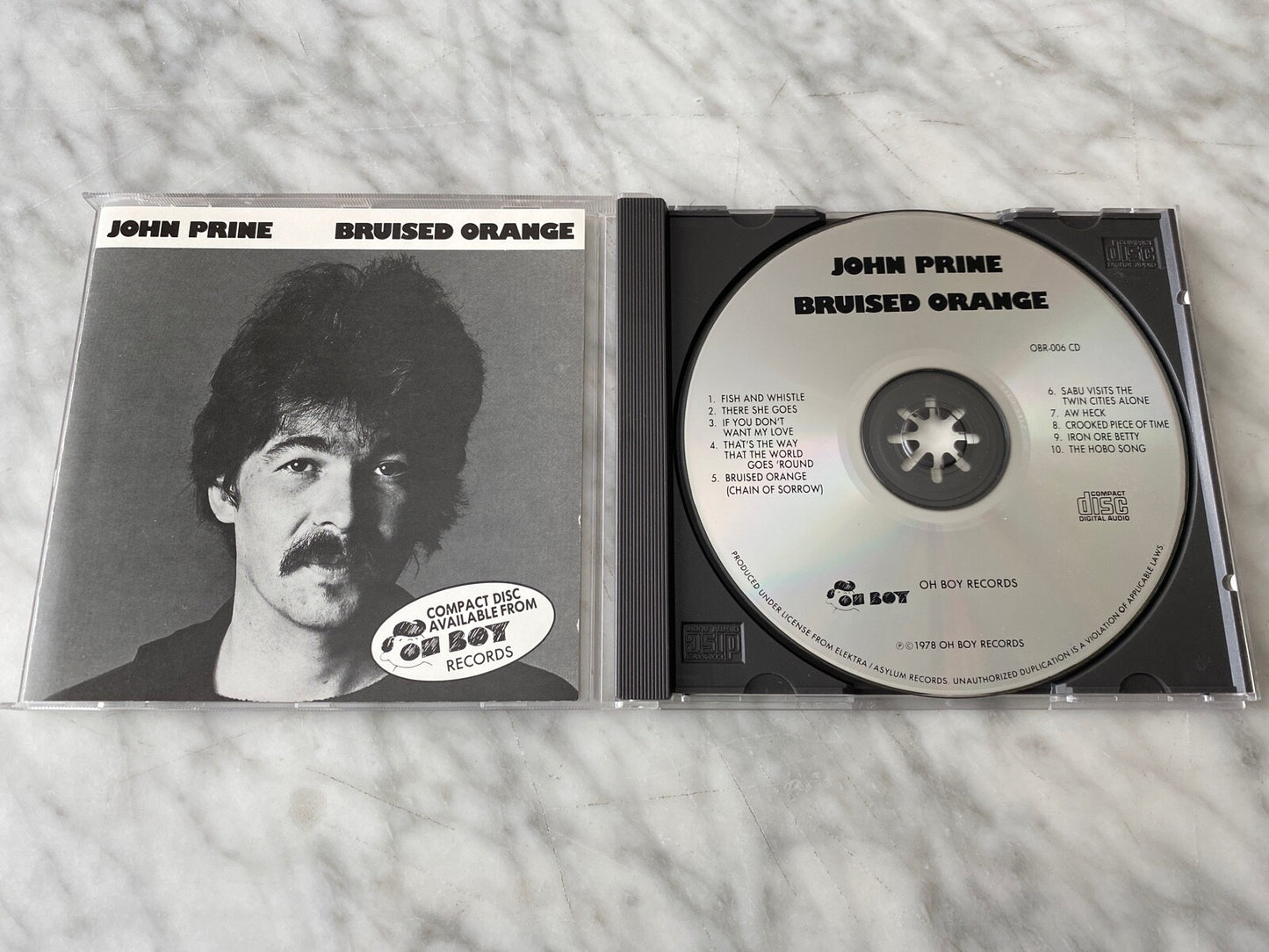 John Prine – Bruised Orange [ORIGINAL USA PRESS]