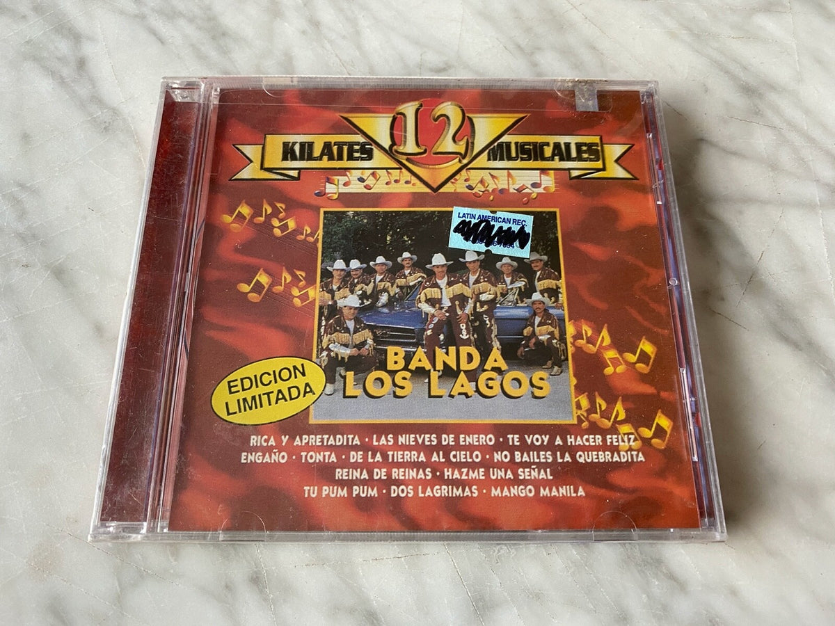 Banda Los Lagos – 12 Kilates Musicales (1999) [ORIGINAL USA PRESS]