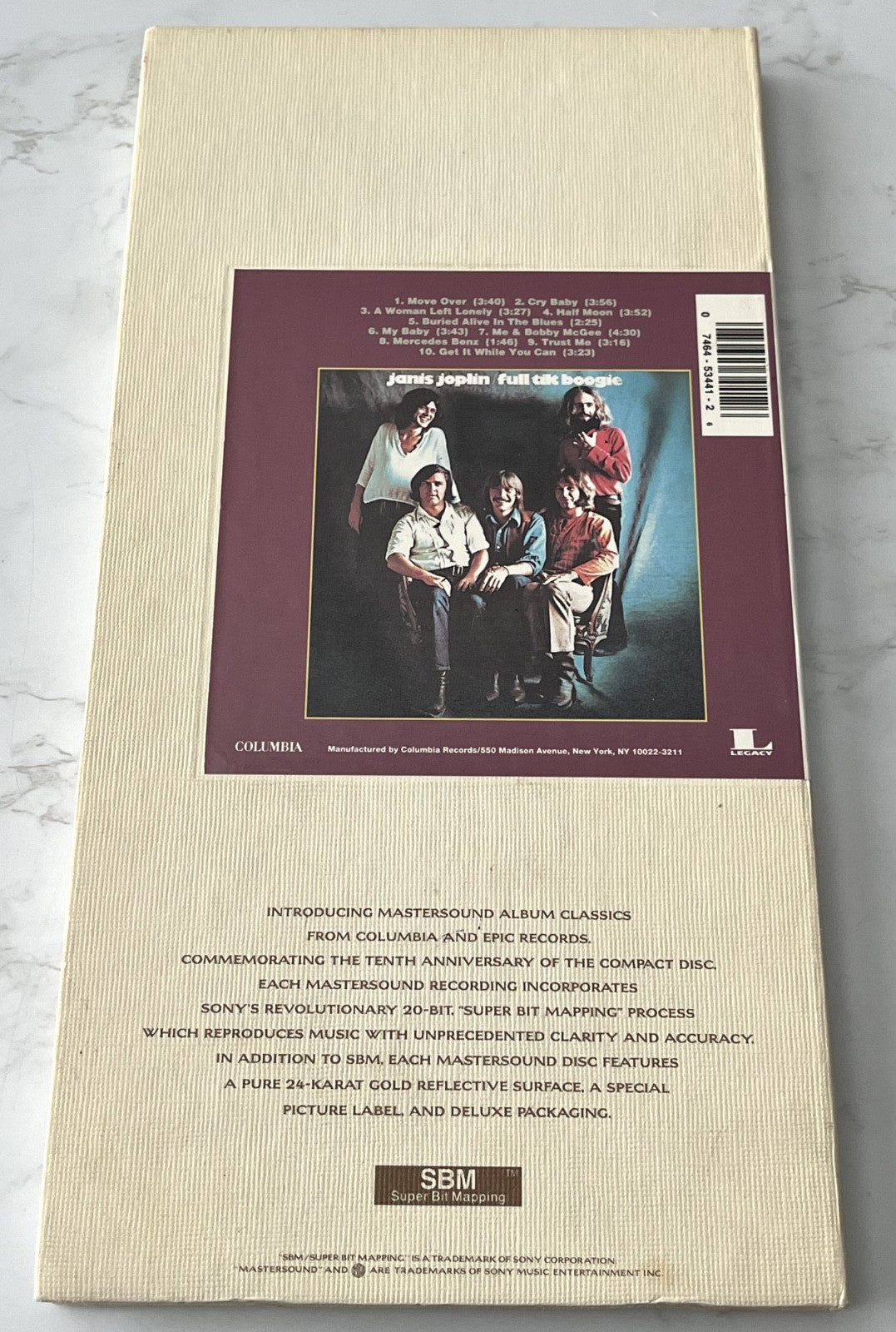 Janis Joplin – Pearl (24KT Gold, Numbered) (1993)