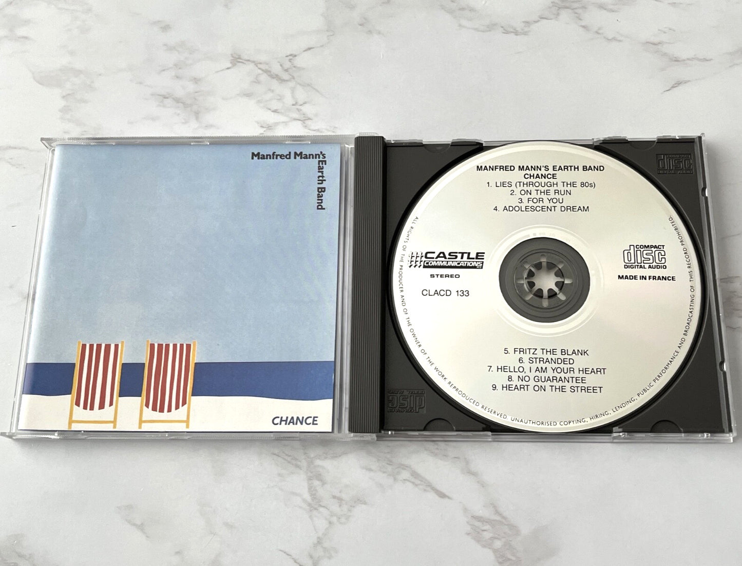 Manfred Mann – Manfred Mann's Earth Band Chance (1987)