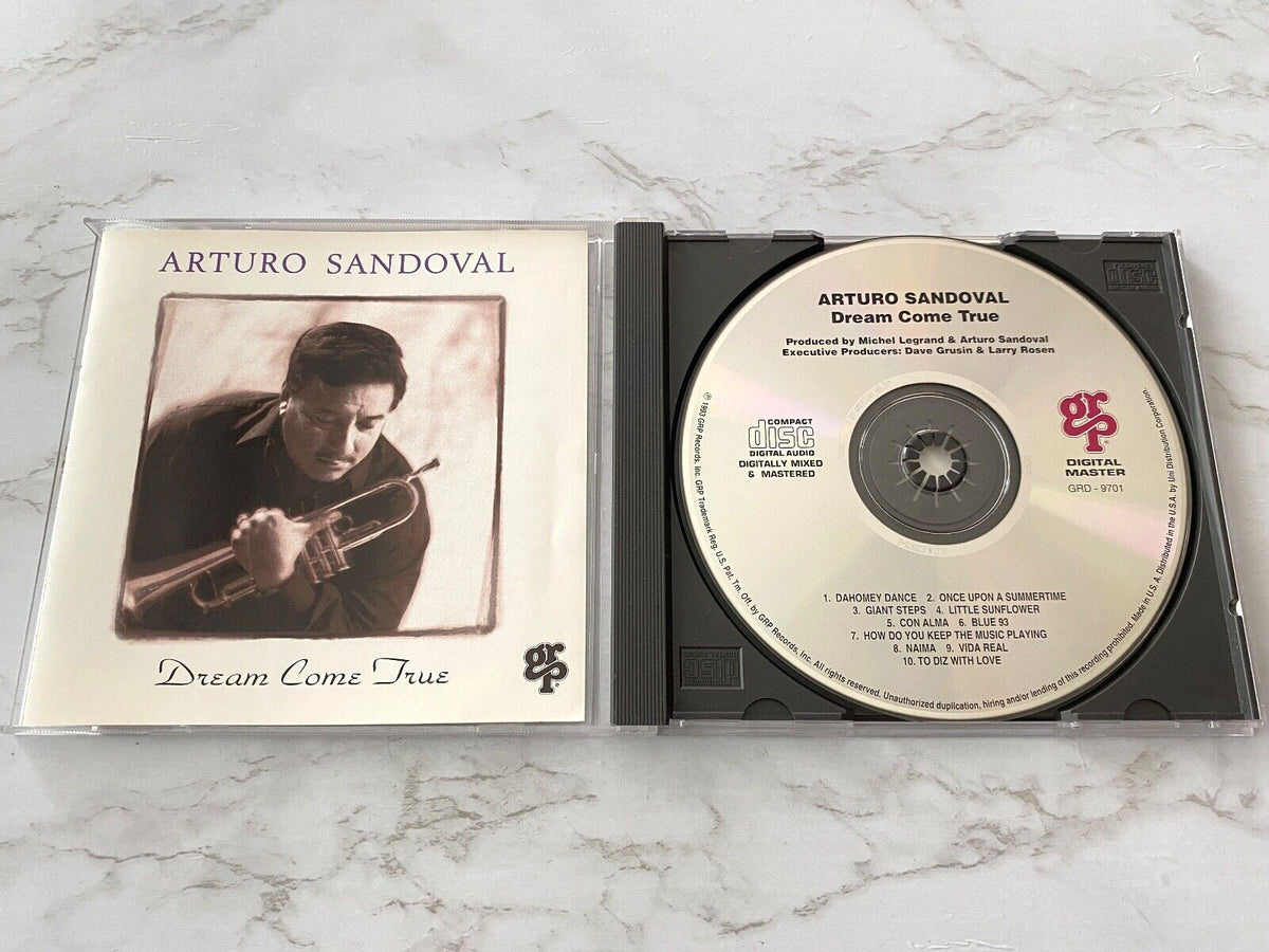 Arturo Sandoval – Dream Come True (1993) [ORIGINAL USA PRESS]