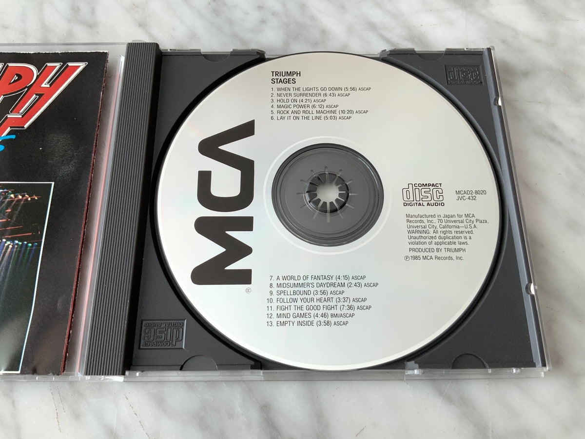 Triumph – Stages [JAPAN TARGET ERA]