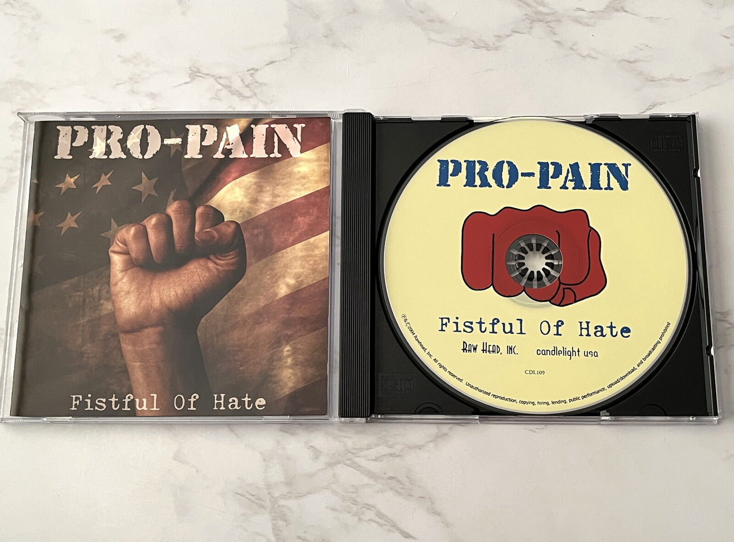 Pro Pain – Fistful Of Hate (2004) [ORIGINAL USA PRESS]