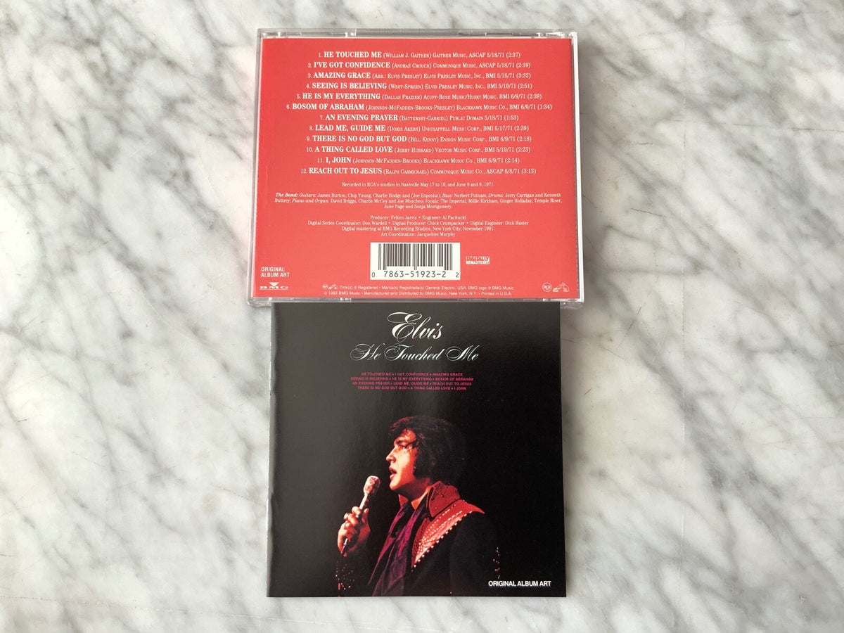 Elvis Presley – He Touched Me (1992) [JVC PRESS]