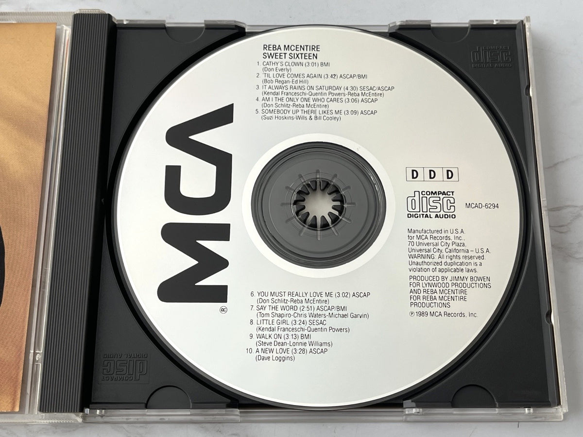 Reba McEntire – Sweet Sixteen (1989) [ORIGINAL USA PRESS]