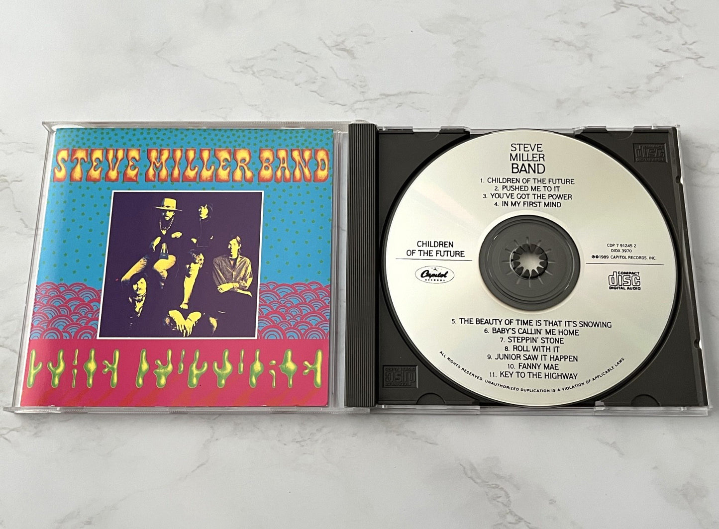 Steve Miller Band – Children Of The Future (1989) [ORIGINAL USA PRESS]
