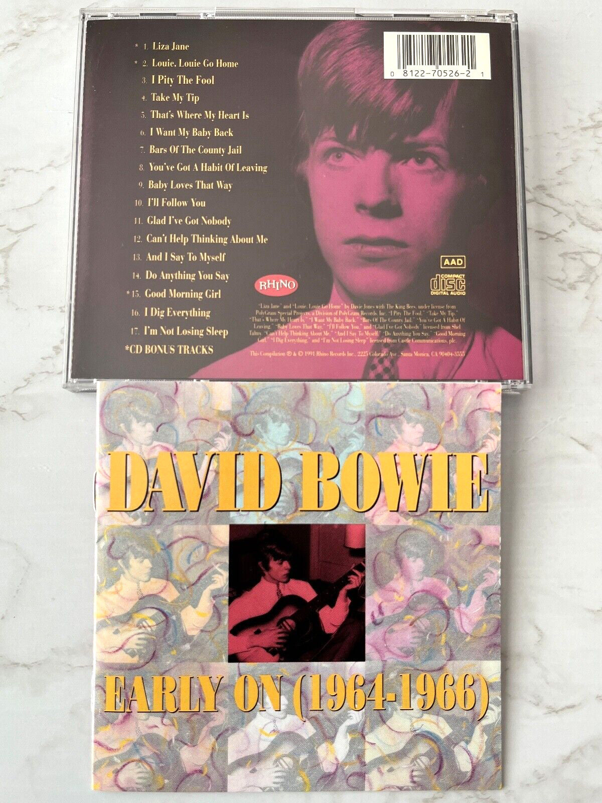 David Bowie – Early On (1991) [ORIGINAL USA PRESS]