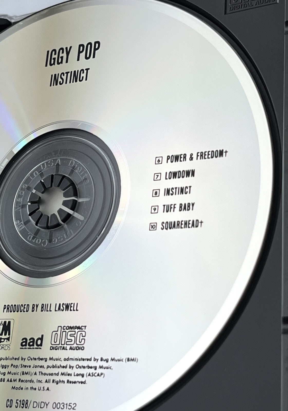 Iggy Pop – Instinct [DADC PRESS]