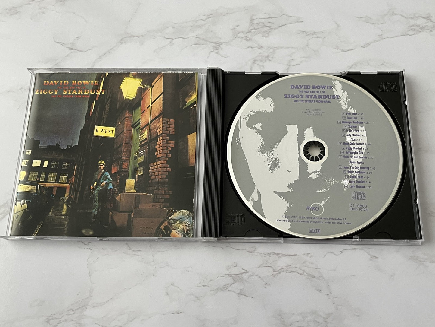 David Bowie – The Rise And Fall Of Ziggy Stardust [USA SILVER DISC]