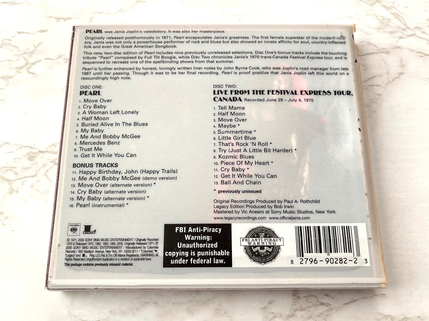 Janis Joplin – Pearl (Digipak)