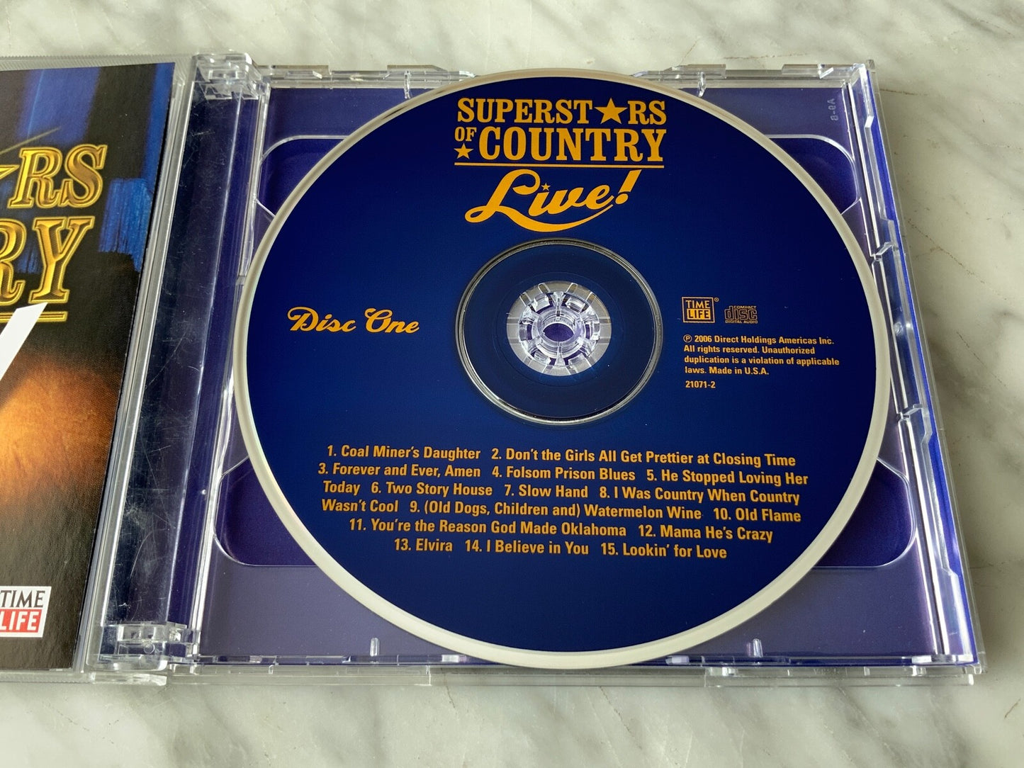 Time Life Music Superstars Of Country Live (2006)