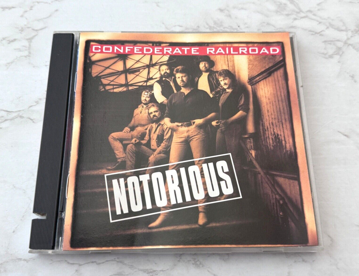 Confederate Railroad – Notorious (Promo) (1994) [ORIGINAL USA PRESS]