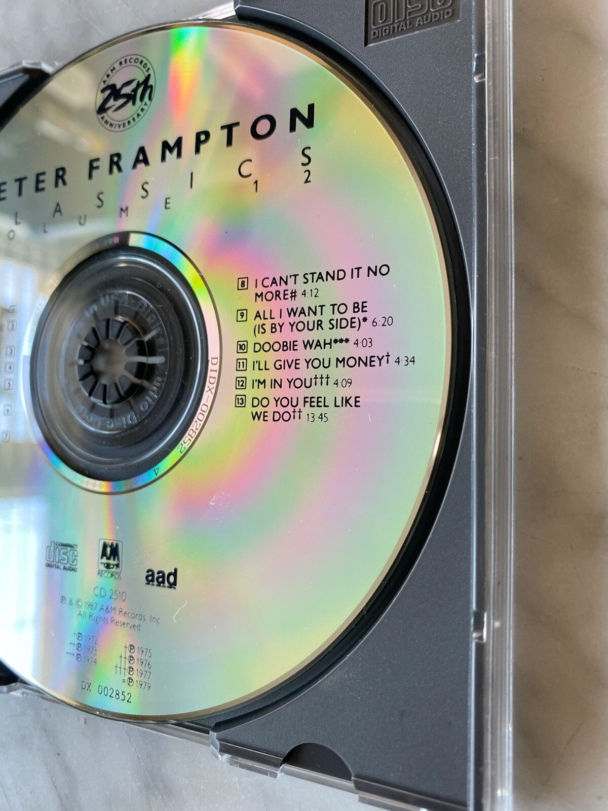 Peter Frampton – Classics Volume 12 (1987) [DADC PRESS]