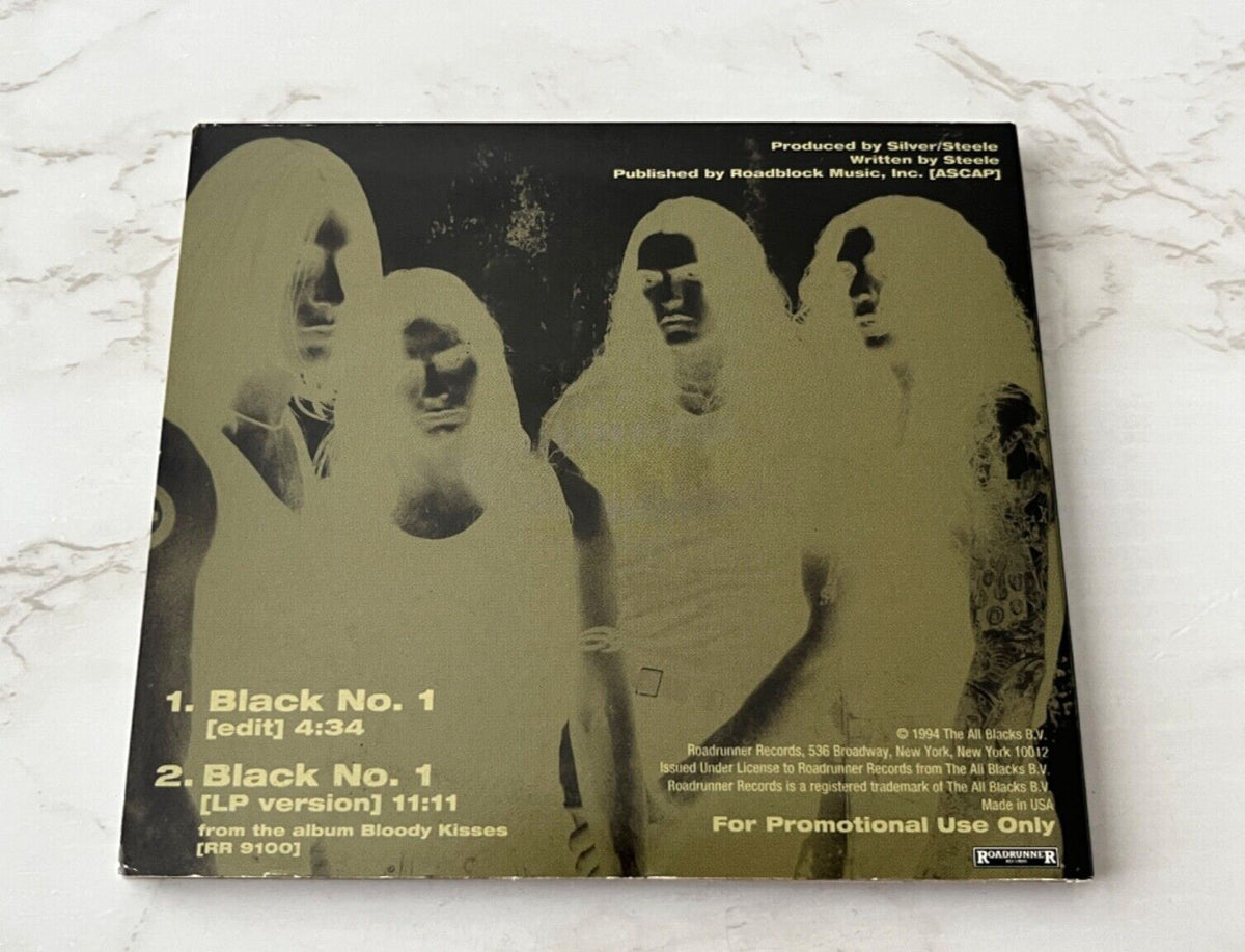 Type O Negative – Black No. 1 (Promo, Maxi Single, Digipak) (1995)