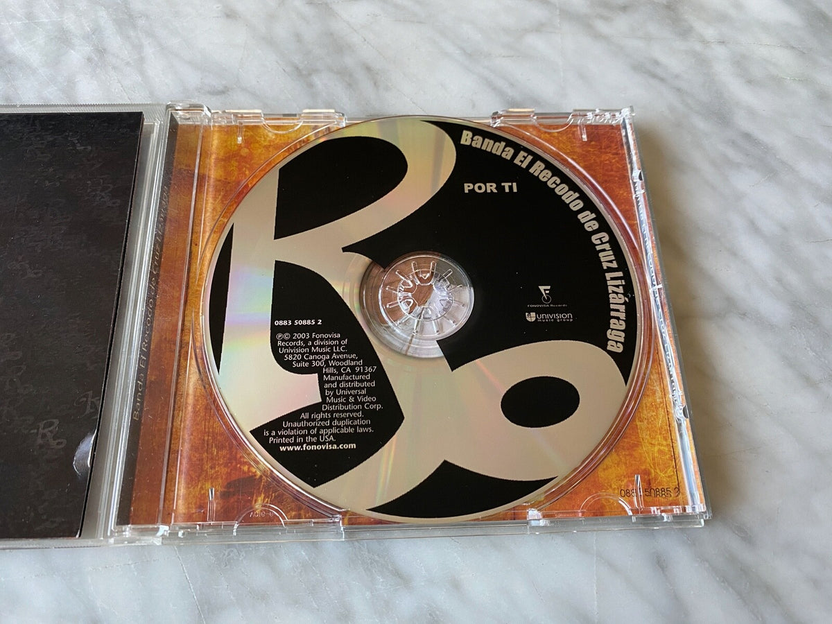 Banda El Recodo – De Cruz Lizarraga Por Ti (2003) [ORIGINAL USA PRESS]