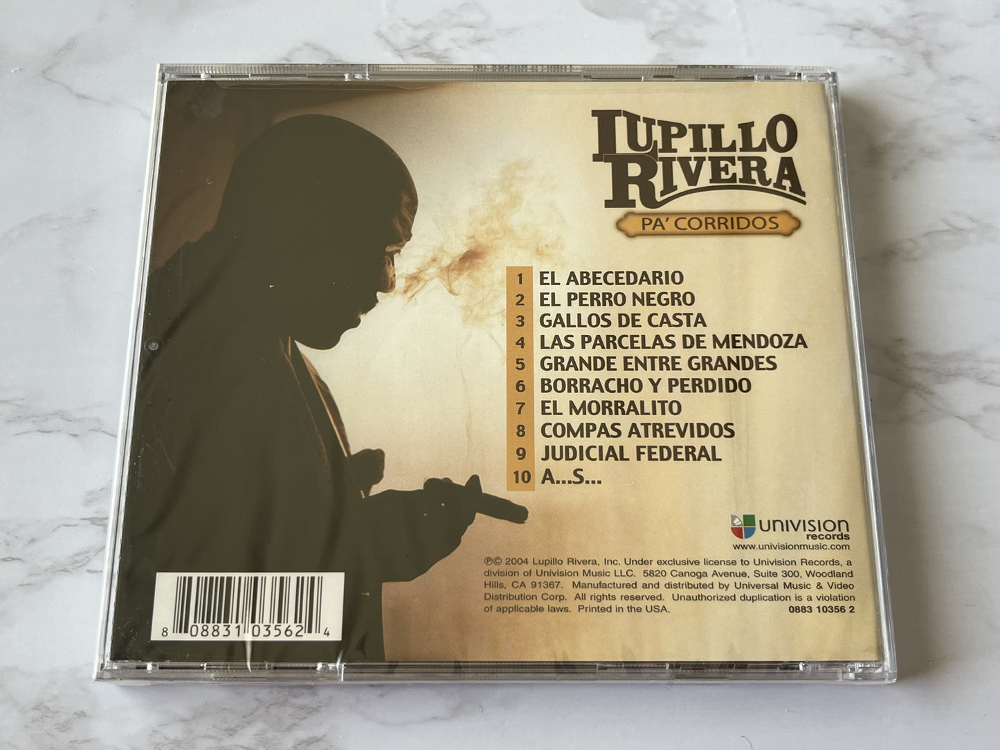 Lupillo Rivera – Pa' Corridos (2004) [ORIGINAL USA PRESS]