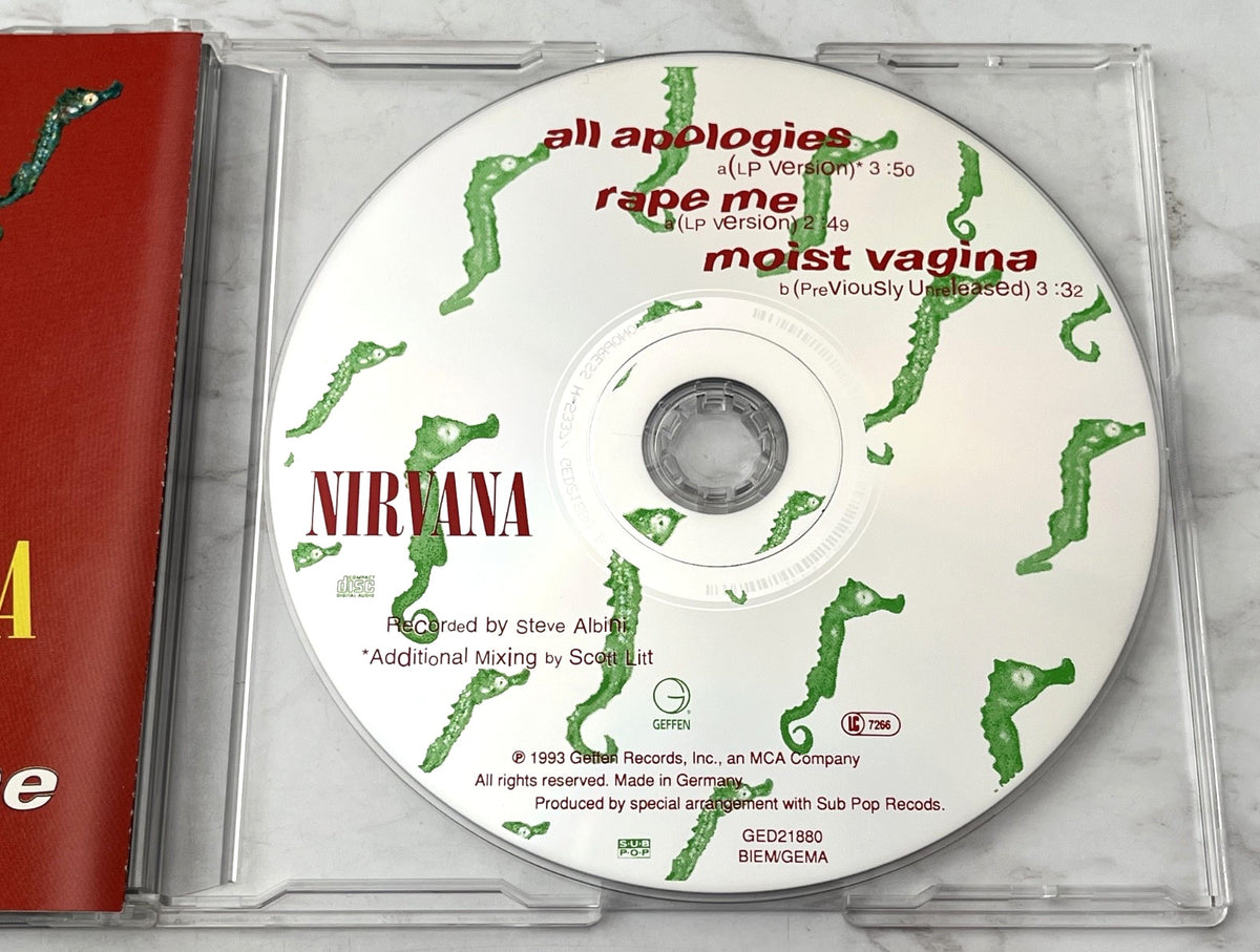 Nirvana – All Apologies Rape Me [GERMAN PRESS]
