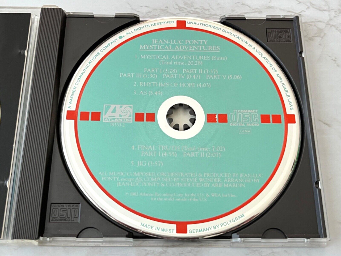 Jean Luc Ponty – Mystical Adventures [W GERMANY TARGET]