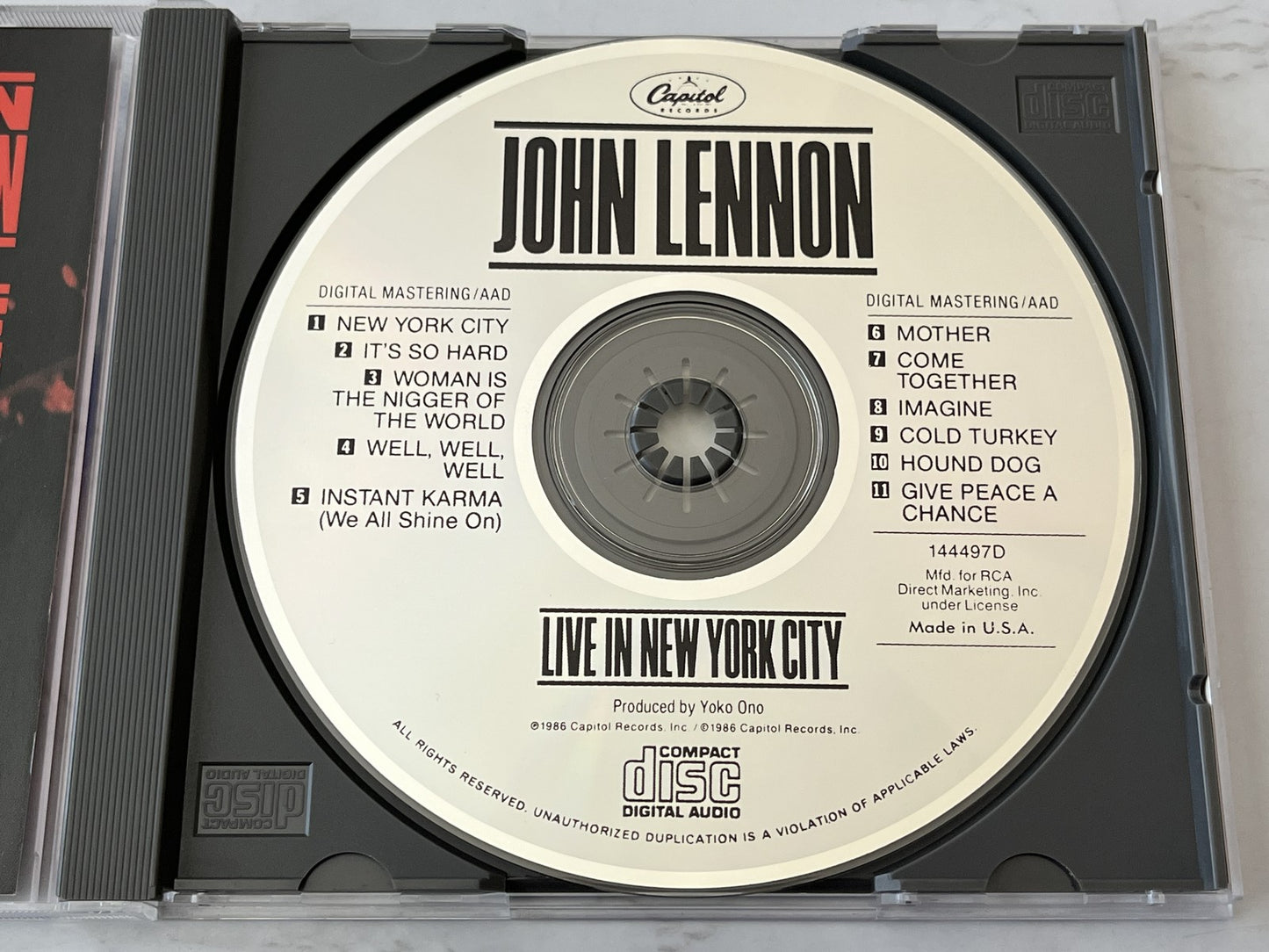 John Lennon – Live In New York City