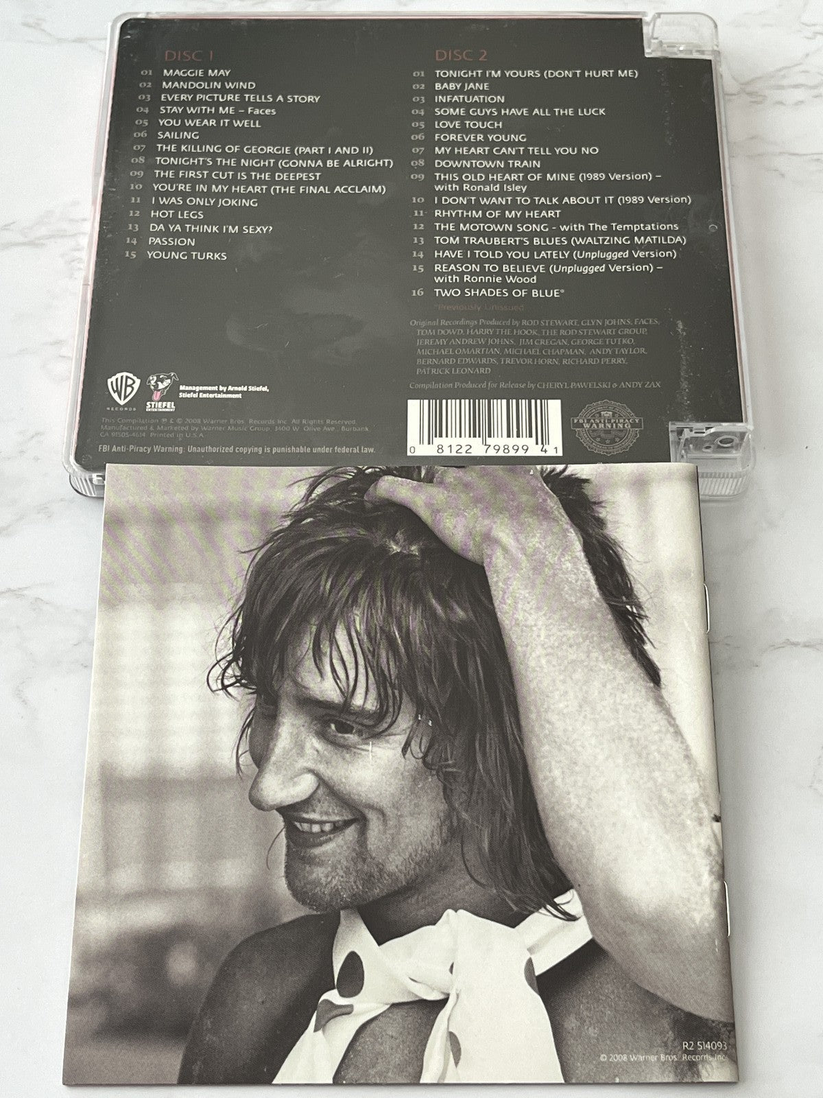 Rod Stewart – The Definitive (2008) [ORIGINAL USA PRESS]