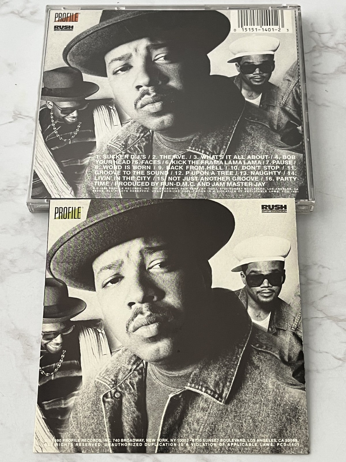 Run-D.M.C. – Run-D.M.C. Back From Hell (1990) [USA DISCTRONICS]
