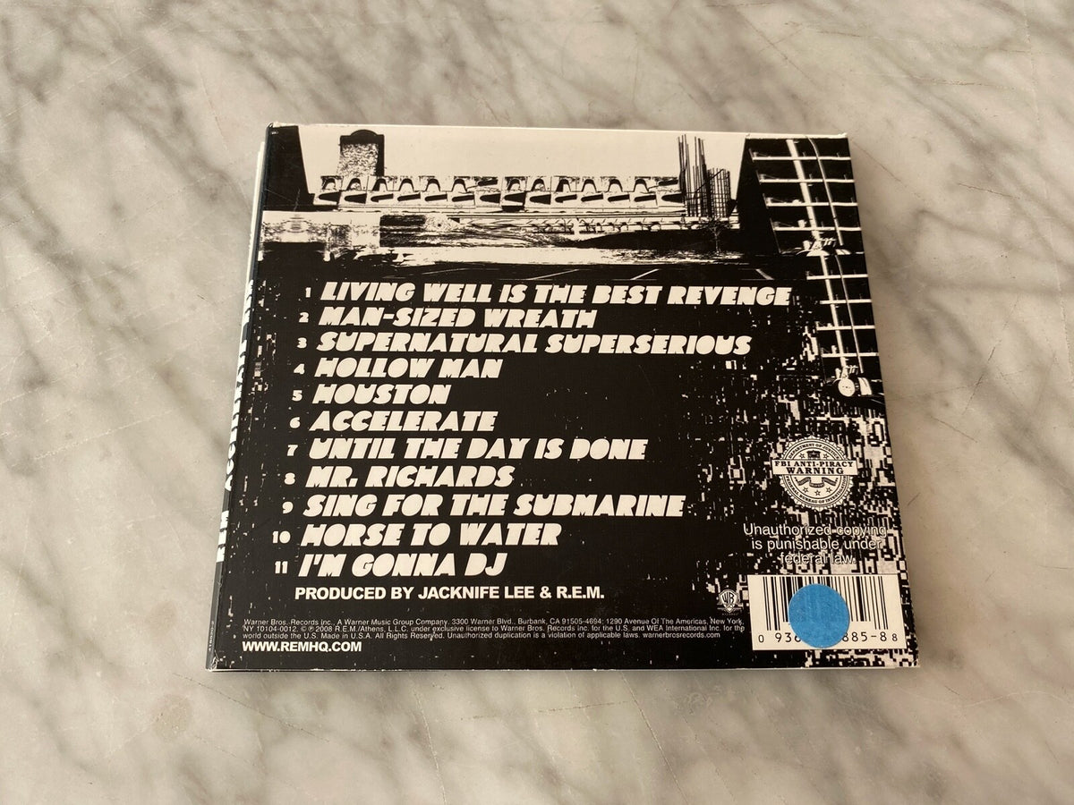 R.E.M. – Accelerate (Digipak) (2008) [ORIGINAL USA PRESS]