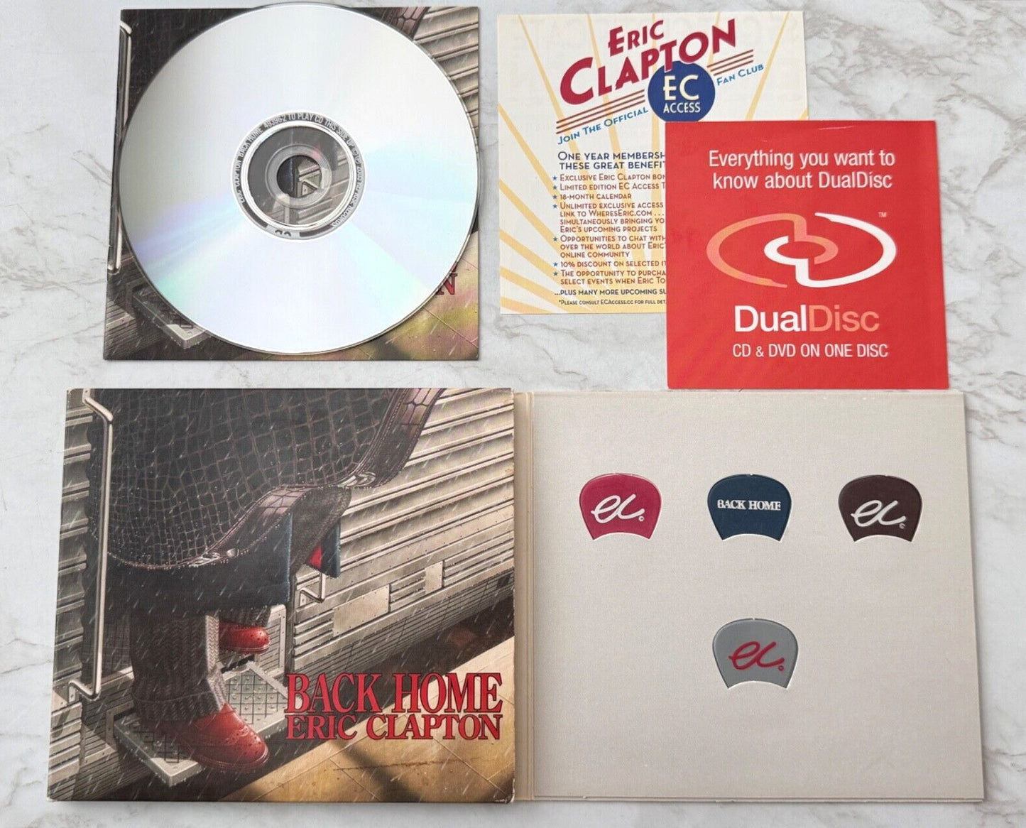 Eric Clapton – Back Home (DualDisc, Digipak, CD/DVD) (2005)
