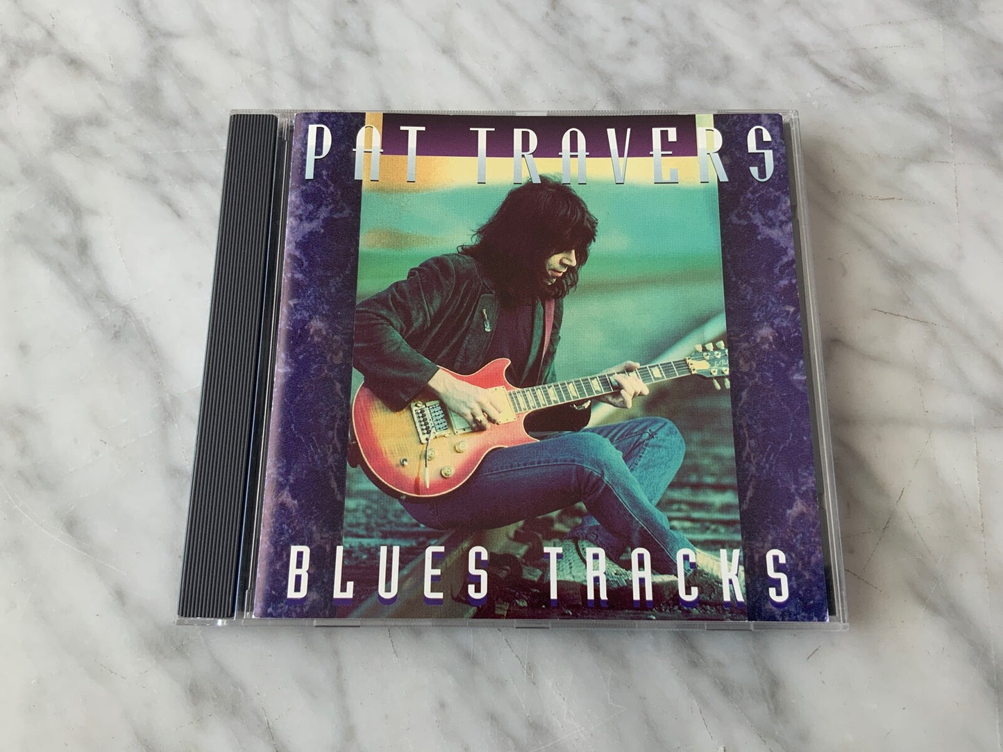Pat Travers – Blues Tracks (1992) [ORIGINAL USA PRESS]