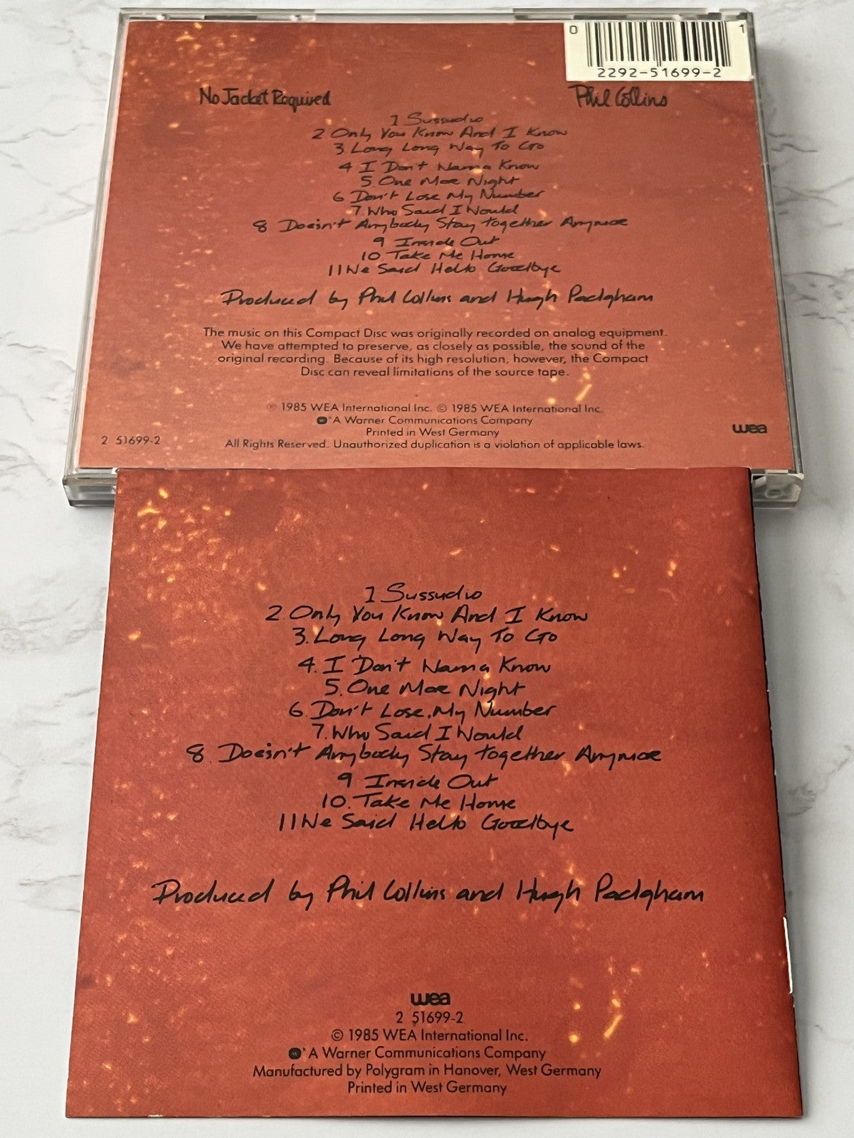 Phil Collins – No Jacket Required (1985)