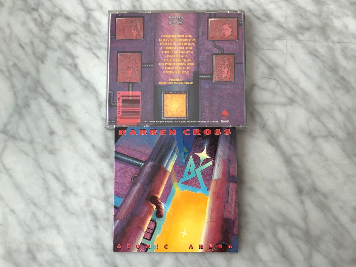 Barren Cross – Atomic Arena (1988) [CANADA PRESS]