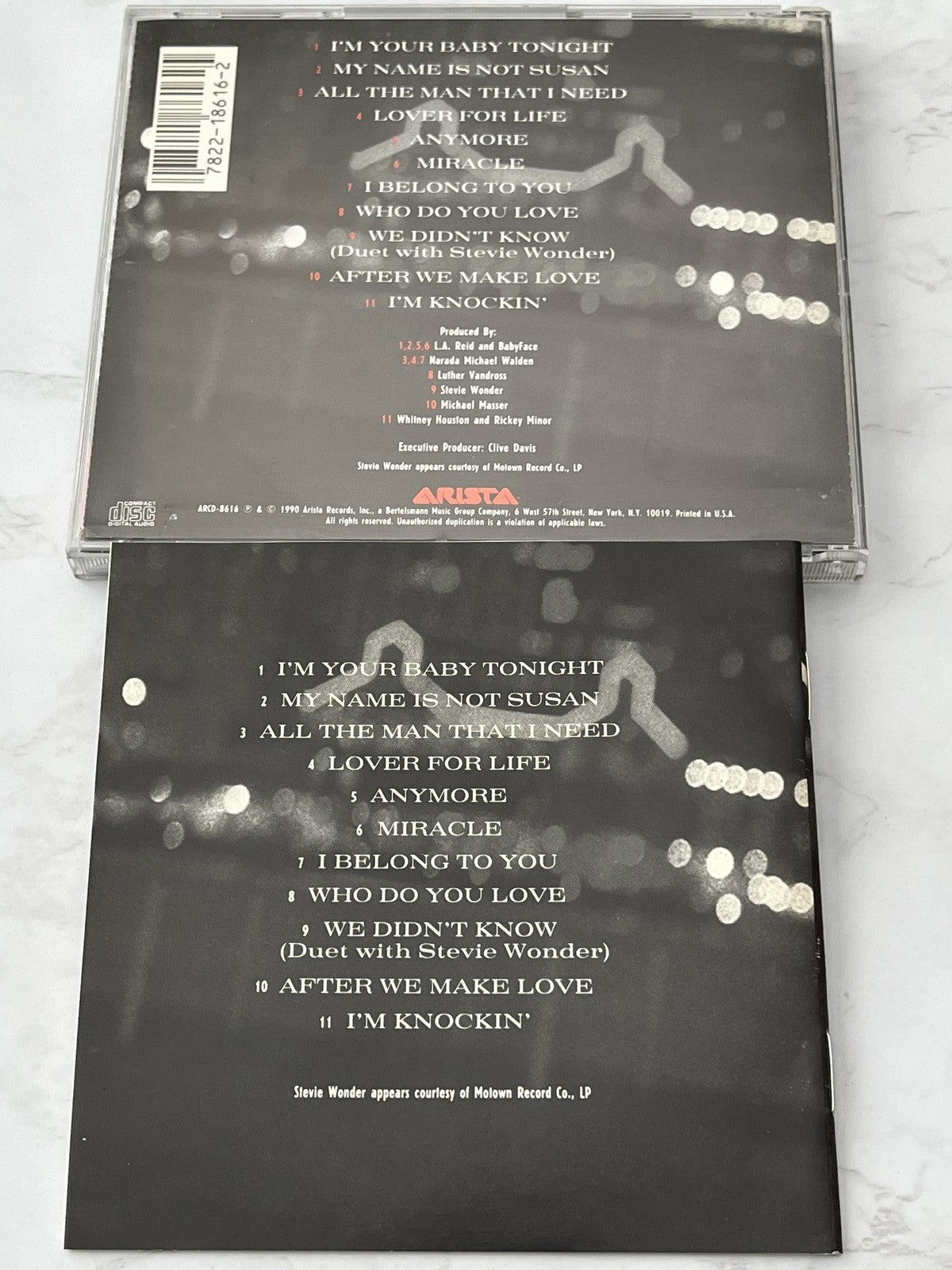 Whitney Houston – Im Your Baby Tonight (1990) [USA DISCTRONICS]