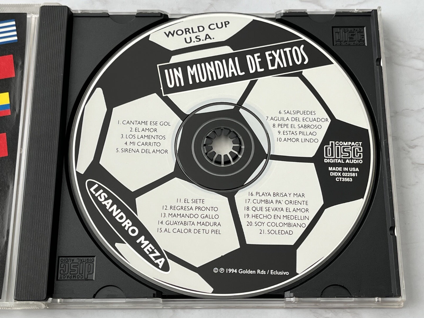 Lisandro Meza – Un Mundial De Exitos (1994) [ORIGINAL USA PRESS]