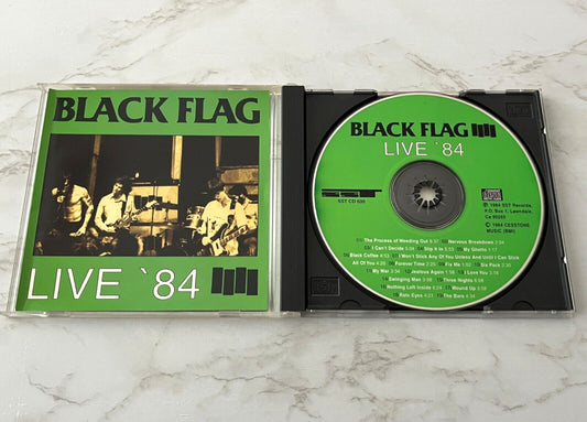 Black Flag – Live '84 (1998) [ORIGINAL USA PRESS]