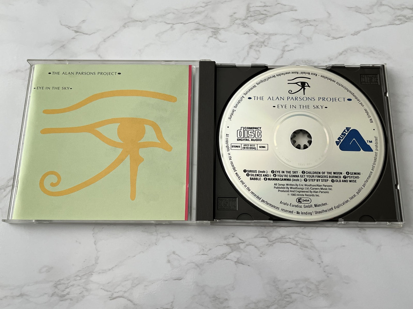 The Alan Parsons Project – Eye In The Sky (1983) [W GERMANY TARGET ERA]