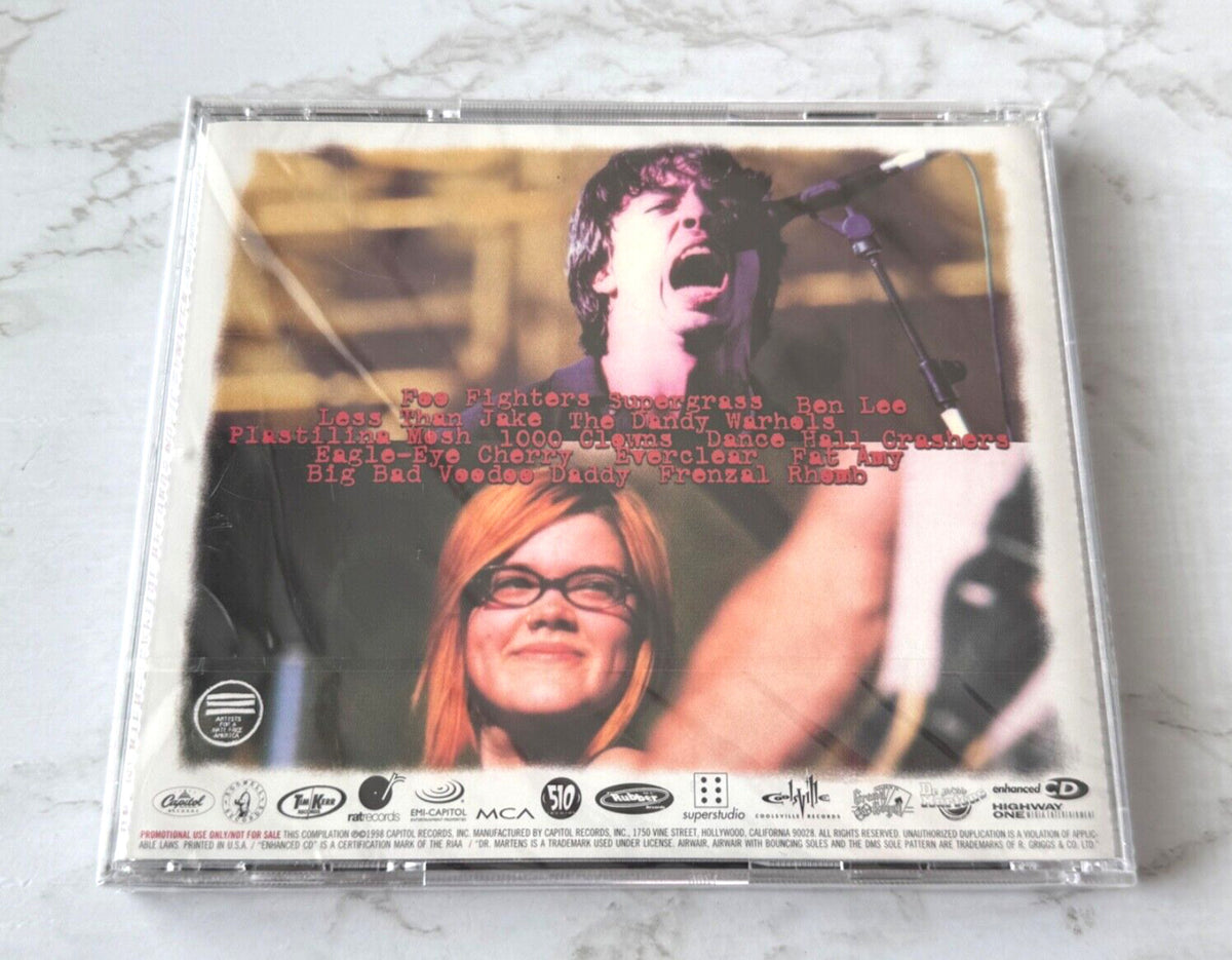 Foo Fighters, Less Than Jake, Plastilina Mosh, Various – Dr. Martens/Capitol Records Music Sampler (Promo) (1998)