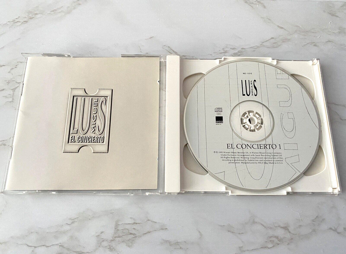 Luis Miguel – En Concierto (1995) [ORIGINAL USA PRESS]