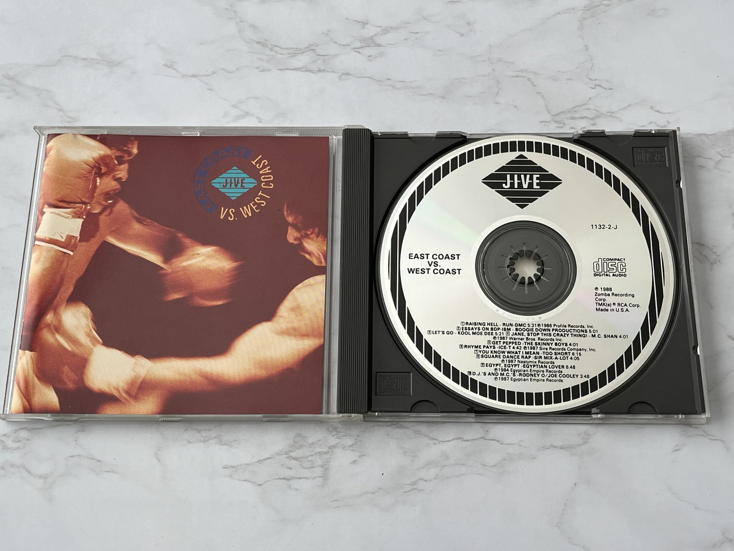 East Coast vs. West Coast (1988) [ORIGINAL USA PRESS]