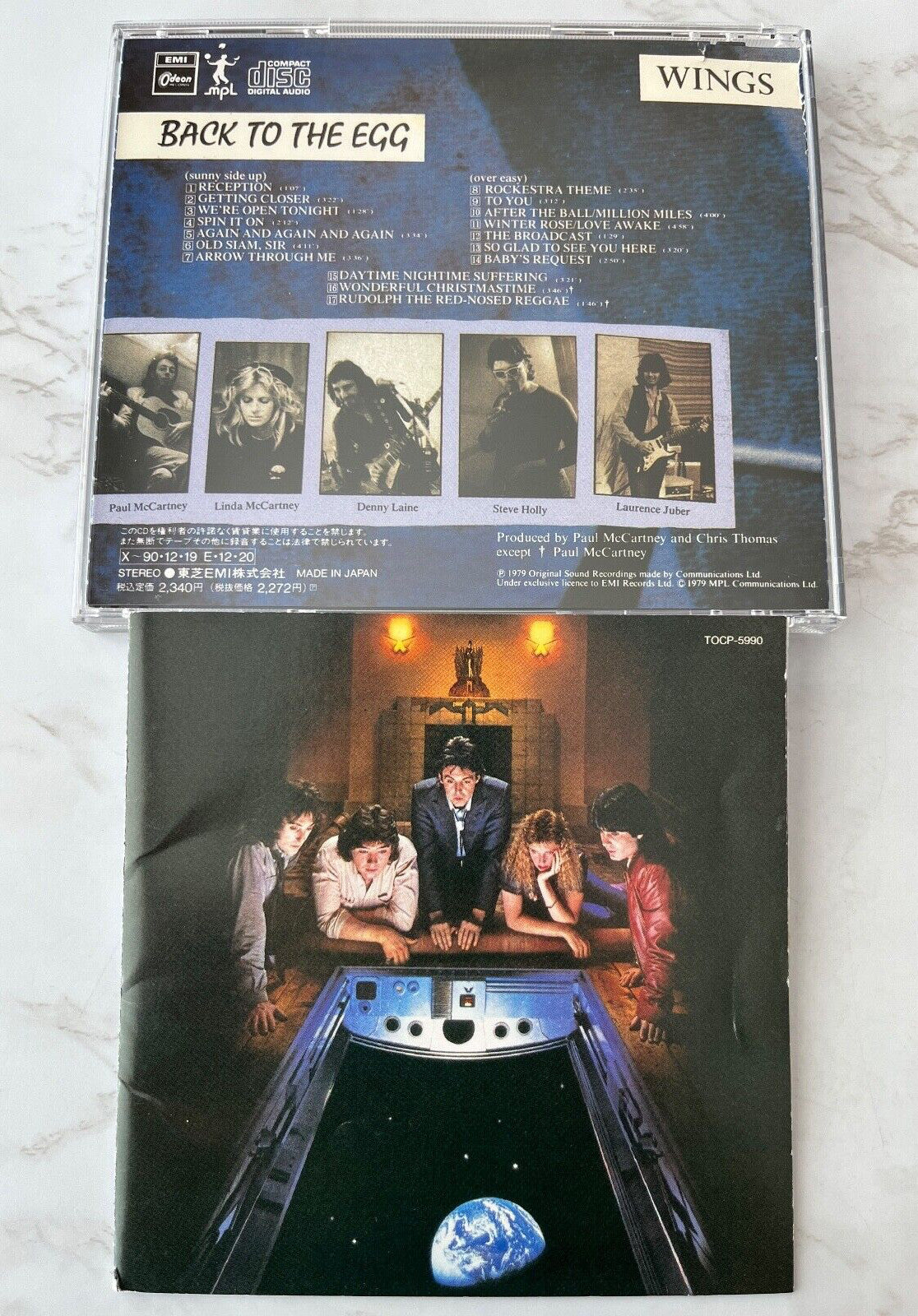 Paul McCartney, Wings – Back To The Egg (OBI) (1989) [JAPAN TARGET ERA]