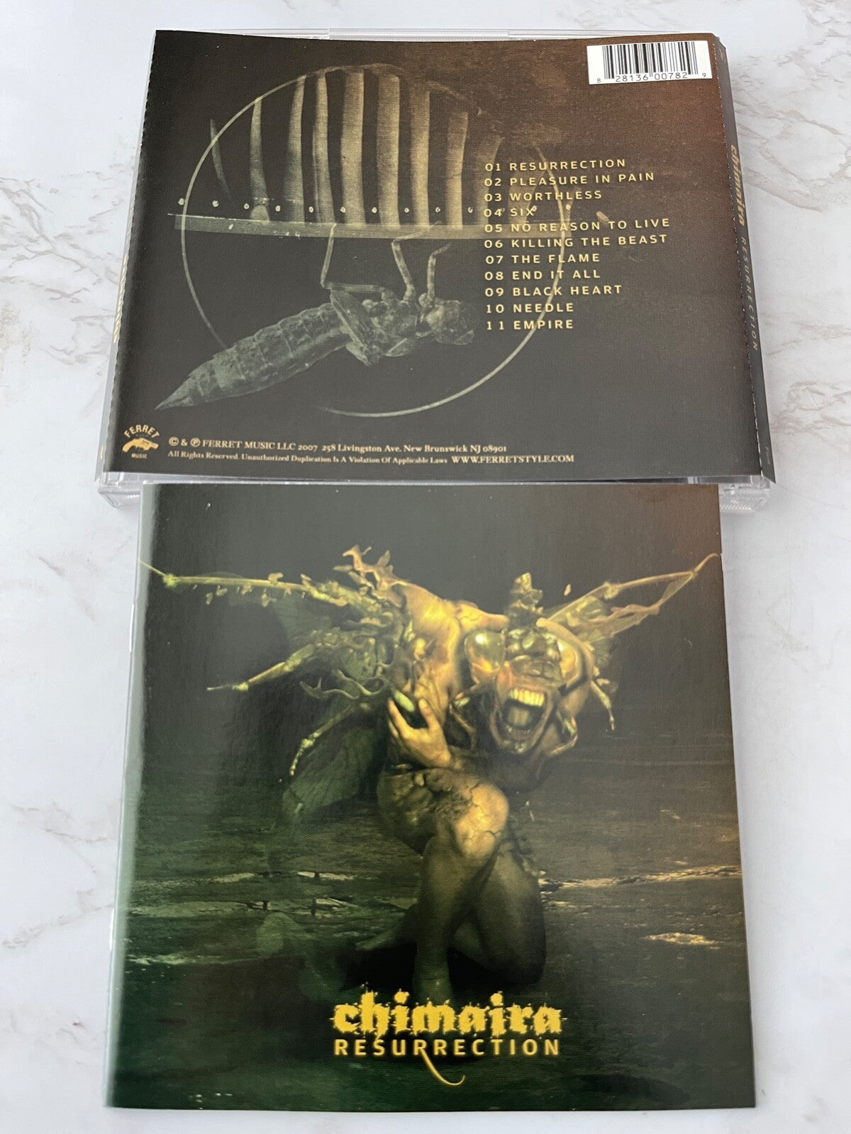 Chimaira – Resurrection (2007) [ORIGINAL USA PRESS]