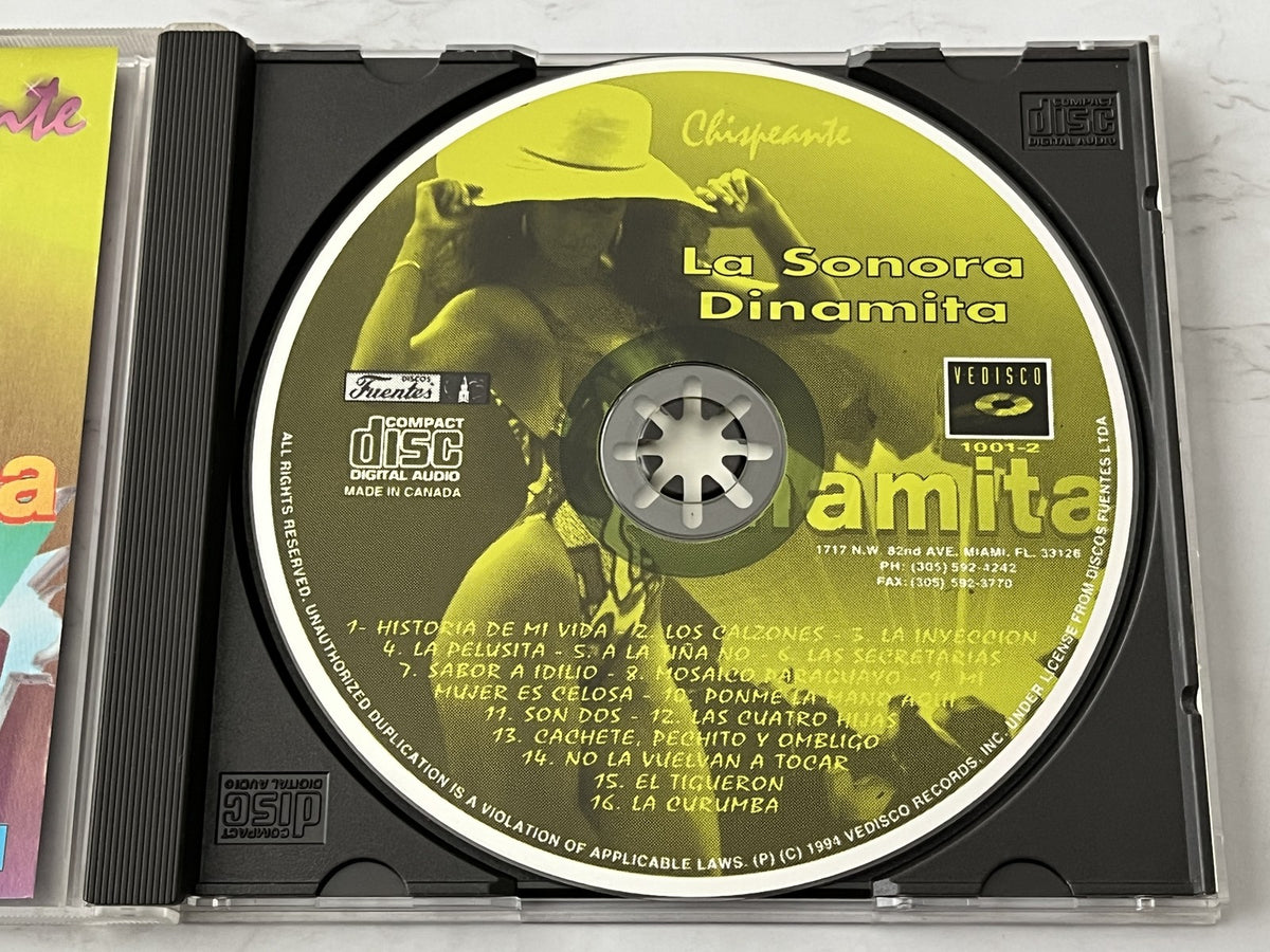 La Sonora Dinamita – Chispeante (1994) [ORIGINAL USA PRESS]