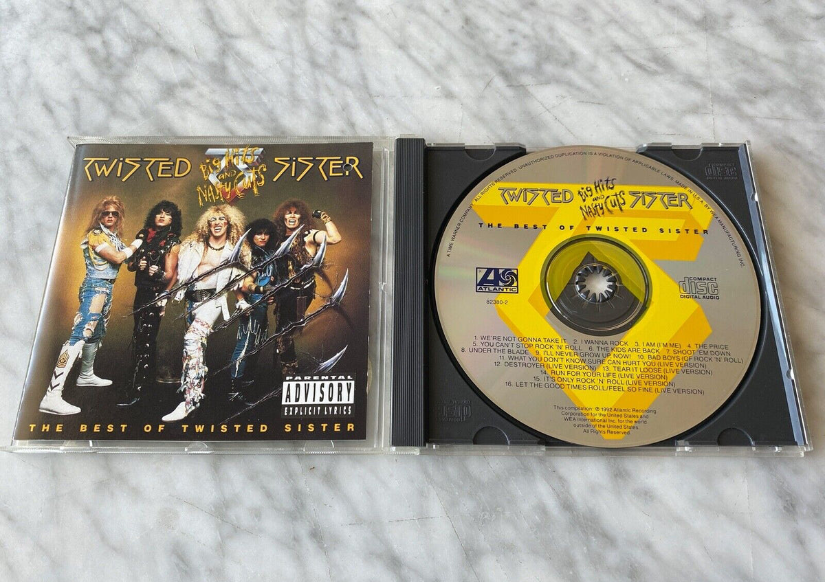 Twisted Sister – Big Hits And Nasty Cuts (Promo) [ORIGINAL USA PRESS]